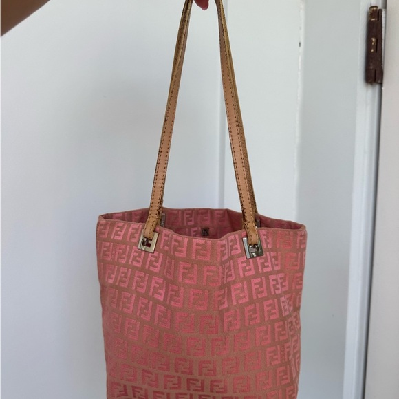 Vintage Fendi Zucchino Mini Tote, with COA - Picture 3 of 15